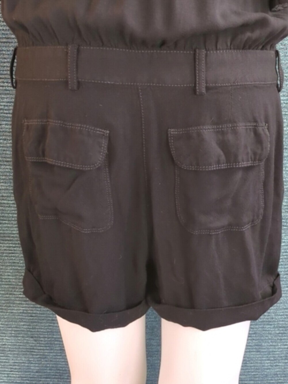 Express Button Front Romper - Picture 7 of 13